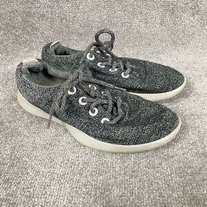 Allbirds Wool Runners WR Shoes Lace Up Athletic Sneakers Dark Grey Women’s 9